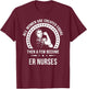 ER Nurse Shirts | ER Nurse T-Shirt - T-Shirt | Maroon