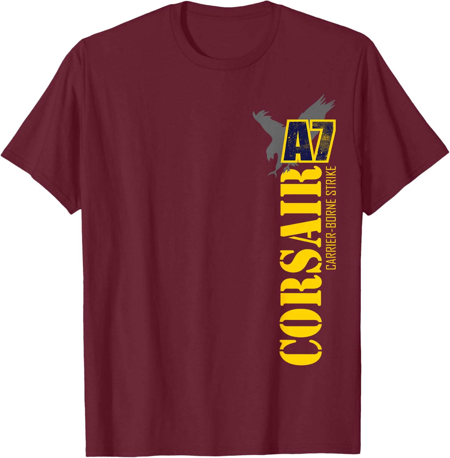 A-7 Corsair T-Shirt - T-Shirt | Maroon