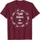 I Still Believe In 398.2 Fairy Tale Section Library Gift T-Shirt - T-Shirt | Maroon
