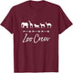Wildlife Animals Zoo Zoo Crew Animal Safari Zoologist T-Shirt - T-Shirt | Maroon