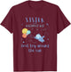 Sister Sis 1st Birthday First Trip Around The Sun Space Bday T-Shirt - T-Shirt | Maroon