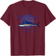 Kailua Kona Hawaii Sailfish Billfish Marlin Saltwater T-Shirt - T-Shirt | Maroon