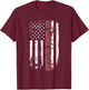 3rd Ranger Battalion Veteran USA Flag Veterans Day Xmas Men T-Shirt - T-Shirt | Maroon