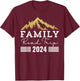 Family Road Trip 2024 RV Camping Summer Vacation Matching T-Shirt - T-Shirt | Maroon