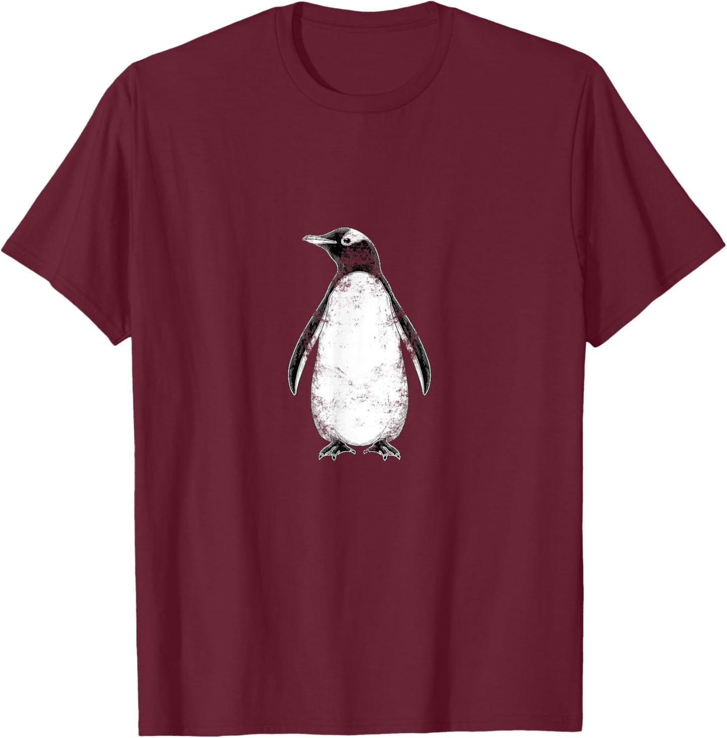 Zoo Bird Animal Gift Antarctic Penguin T-Shirt - T-Shirt | Maroon