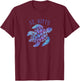 St. Kitts Beach Design / Souvenir Illustration Women Kids T-Shirt - T-Shirt | Maroon