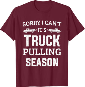 Truck Pulling Shirts Tractor Pulling Pull Truck T-Shirt - T-Shirt | Maroon