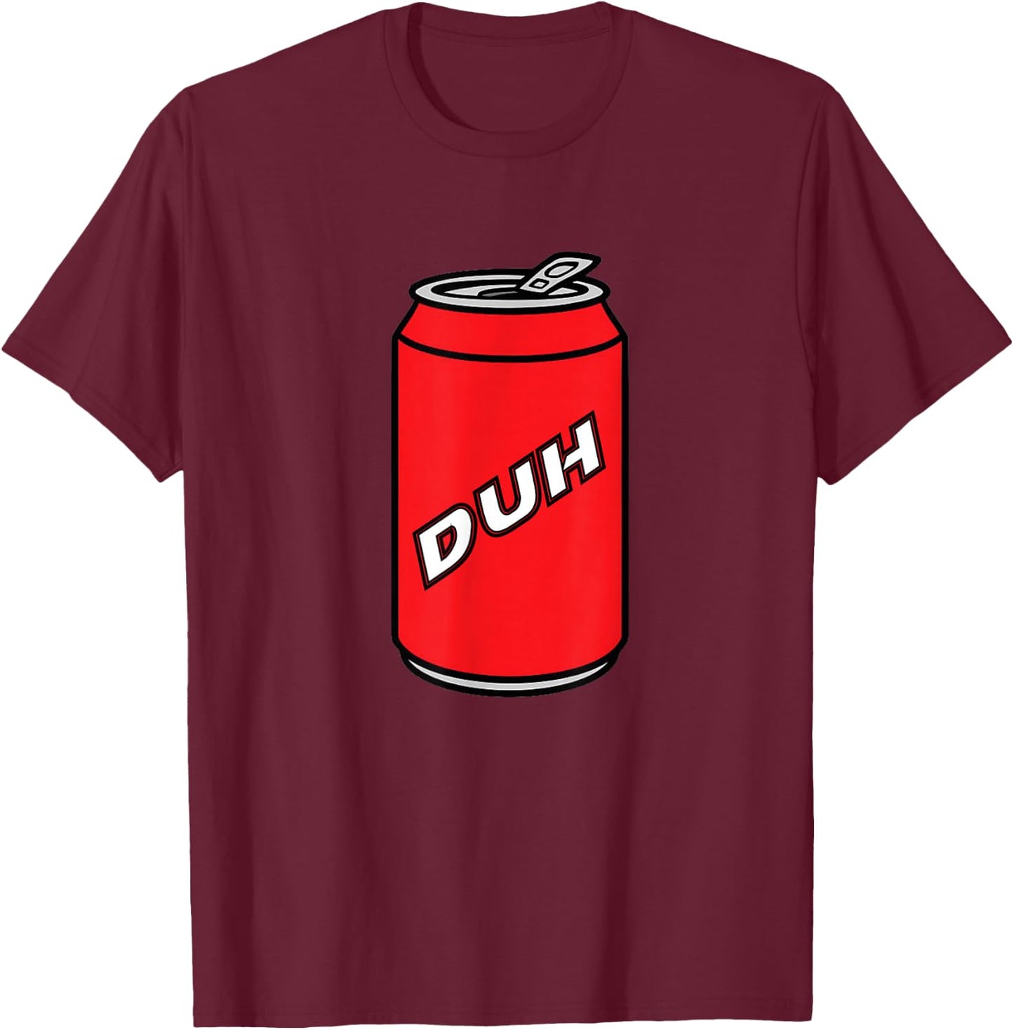 SanStar eMedia Can of Duh | Canada T-Shirt - T-Shirt | Maroon