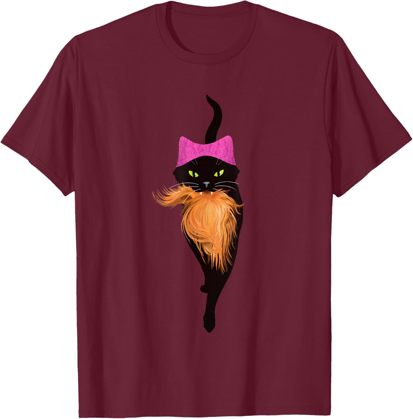 Good Pussy Cat USA Pink Pussy hat Kitty T-Shirt - T-Shirt | Maroon