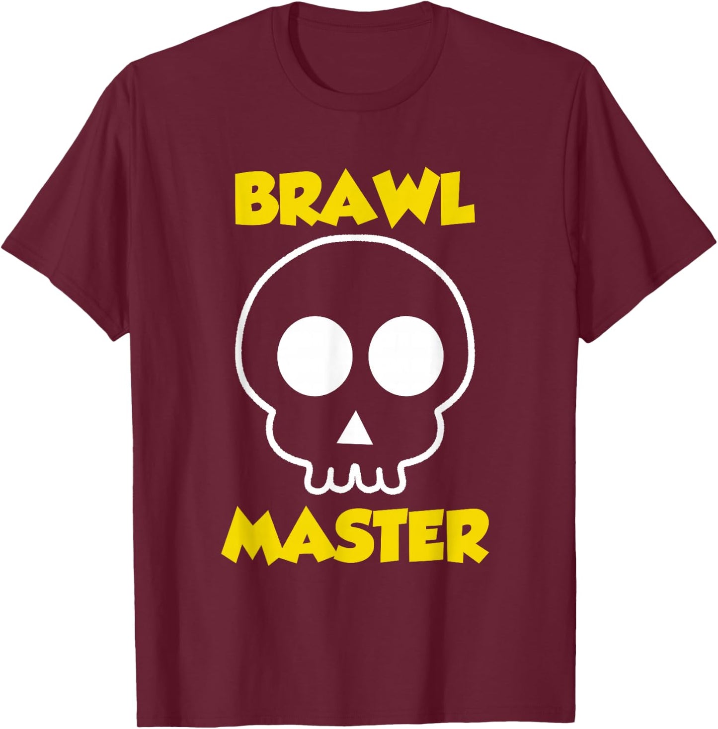 Brawl Master Gaming T | Funny Gamer T-Shirt - T-Shirt | Maroon