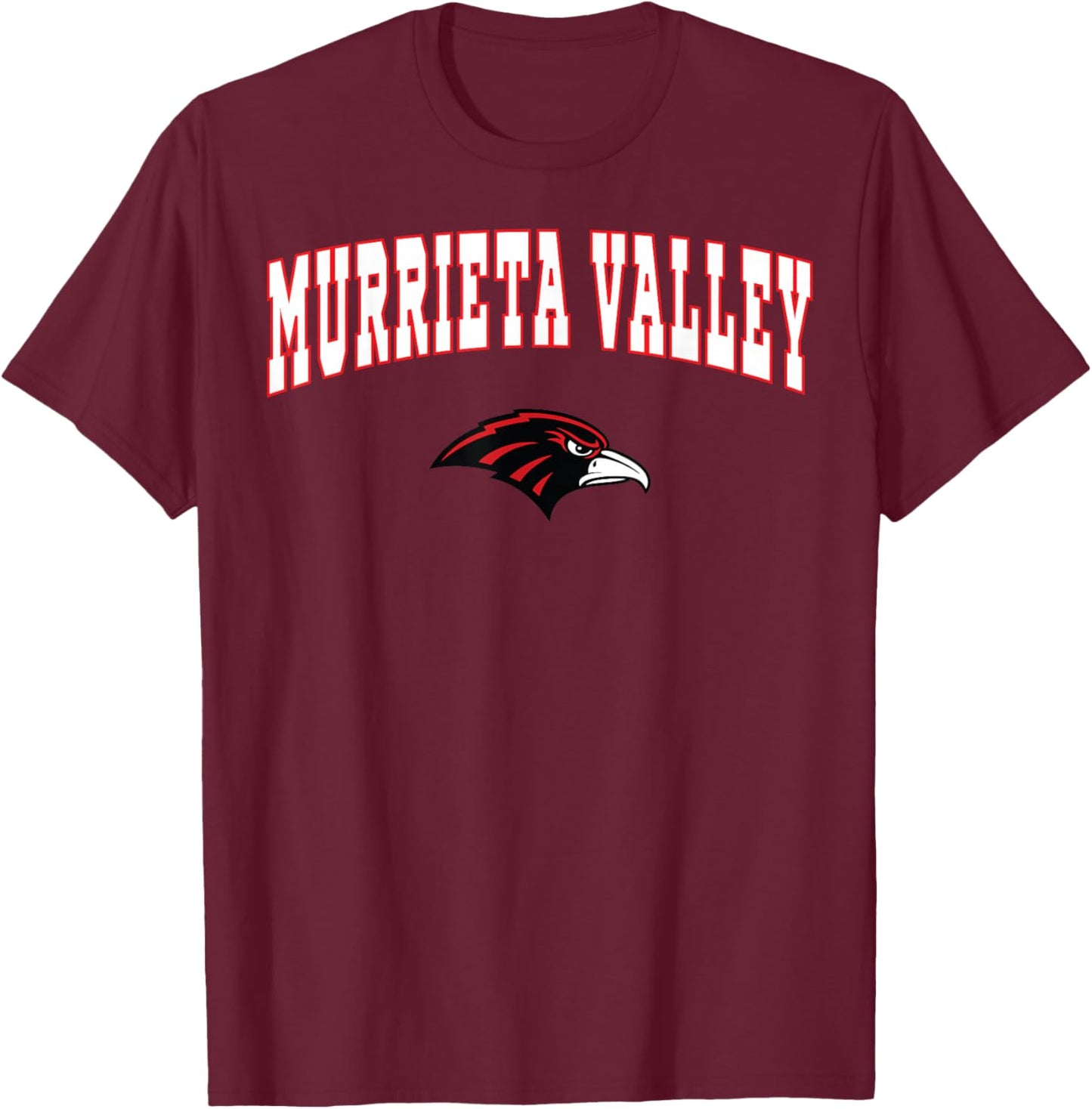 Murrieta Valley High School Nighthawks T-Shirt - T-Shirt | Maroon