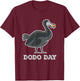 Dodo Bird - Funny Dodo T-Shirt - T-Shirt | Maroon