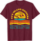 TC's Island Hoppers Helicopter Charters Hawaii Since 1980 T-Shirt - T-Shirt | Maroon