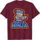 Data Ninja BI Database Critical Thinking SQL T Shirts T-Shirt - T-Shirt | Maroon