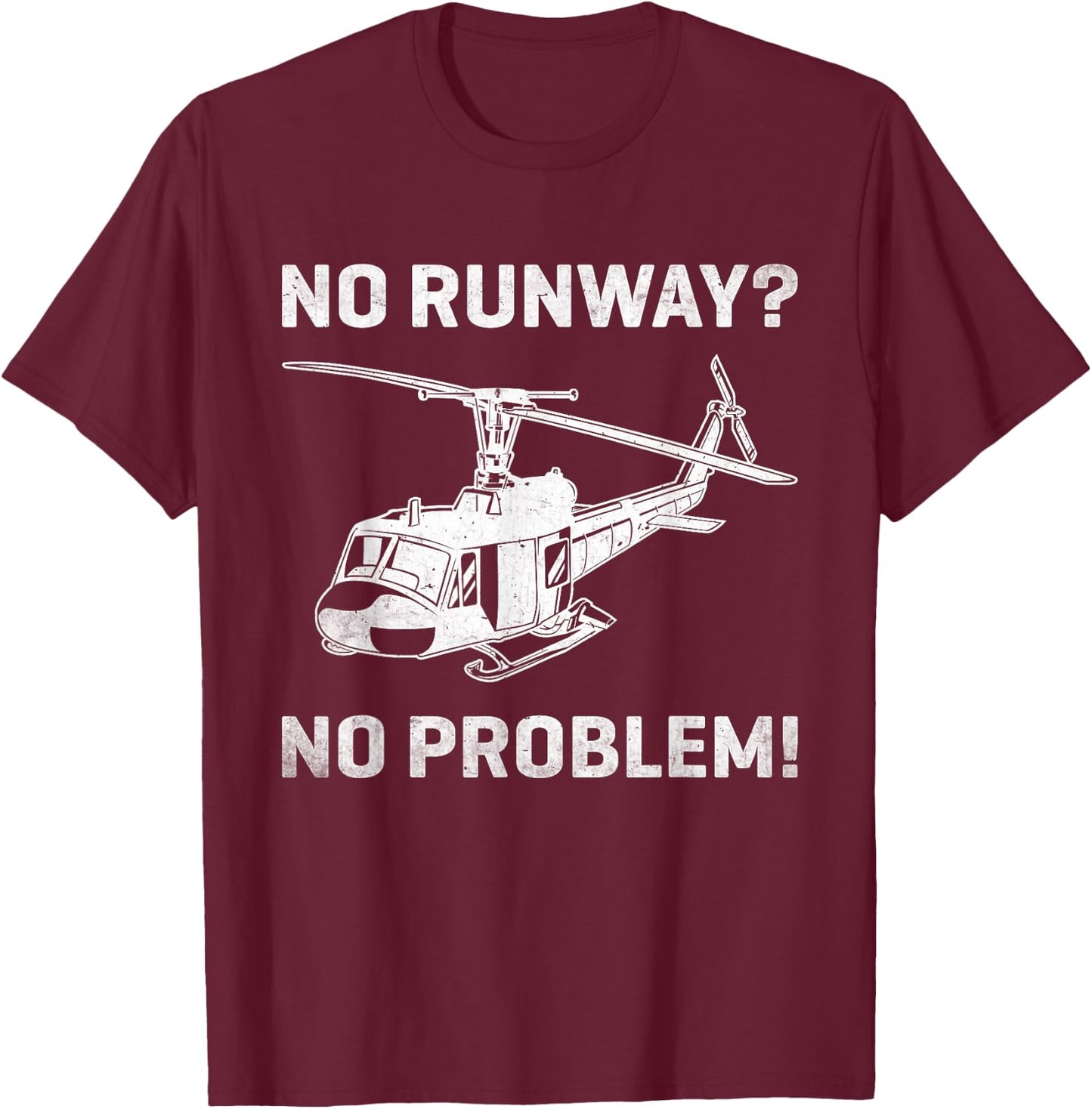 Funny Helicopter Saying Women Flight Helicopter T-Shirt - T-Shirt | Maroon