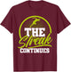 The streak continues Marathon Streak Runner Running T-Shirt - T-Shirt | Maroon