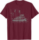 Tugboat Boat Captain T-Shirt - T-Shirt | Maroon