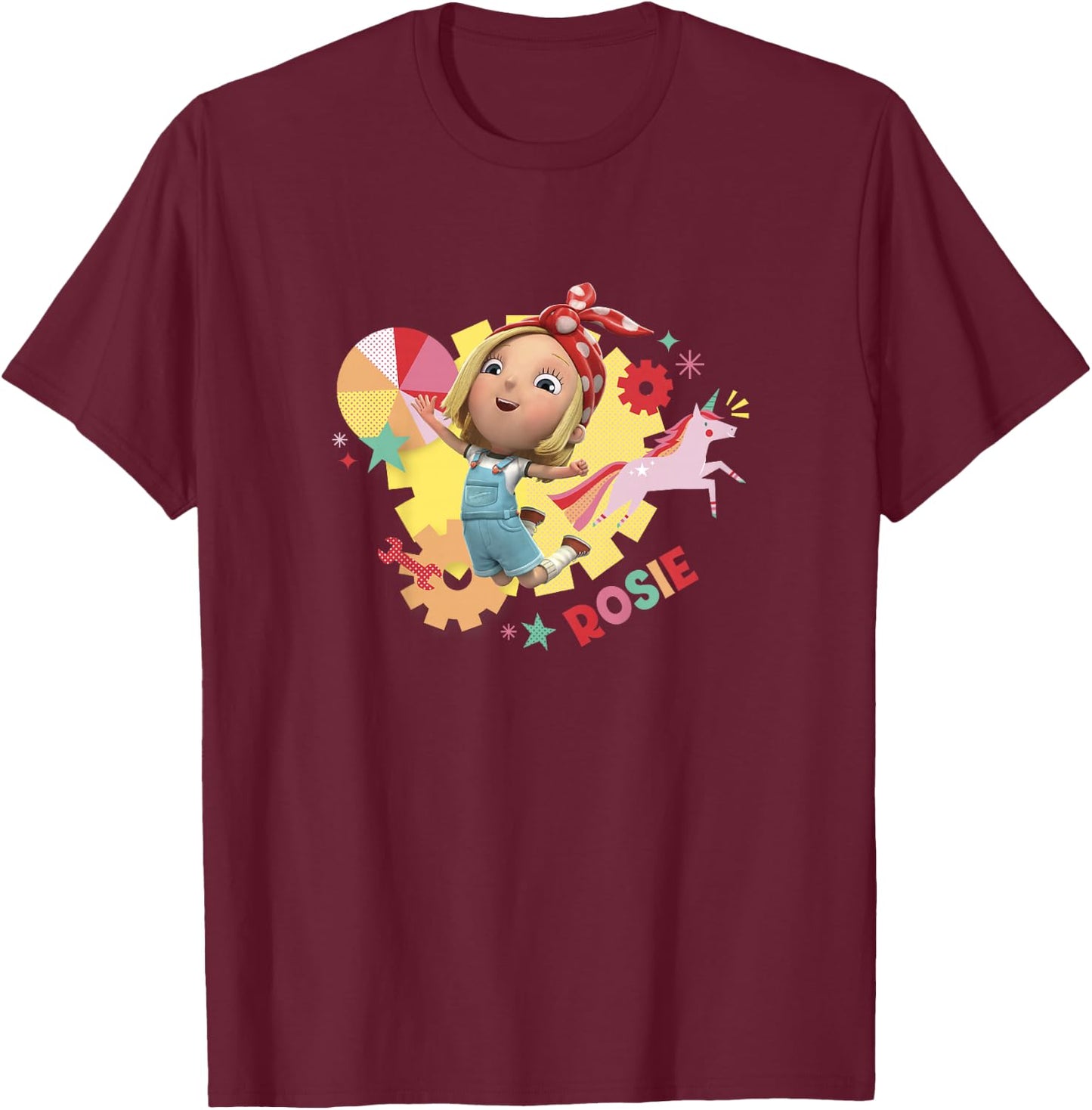 Kids Ada Twist, Scientist Rosie Fearless Scientist! T-Shirt - T-Shirt | Maroon