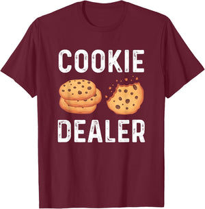 Cookie Dealer - Cookie Lover Cookie Baker T-Shirt - T-Shirt | Maroon