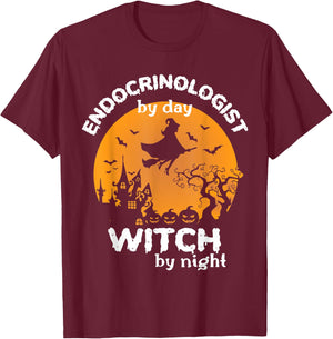 Funny Endocrinologist Halloween Costume For Endocrinologists T-Shirt - T-Shirt | Maroon