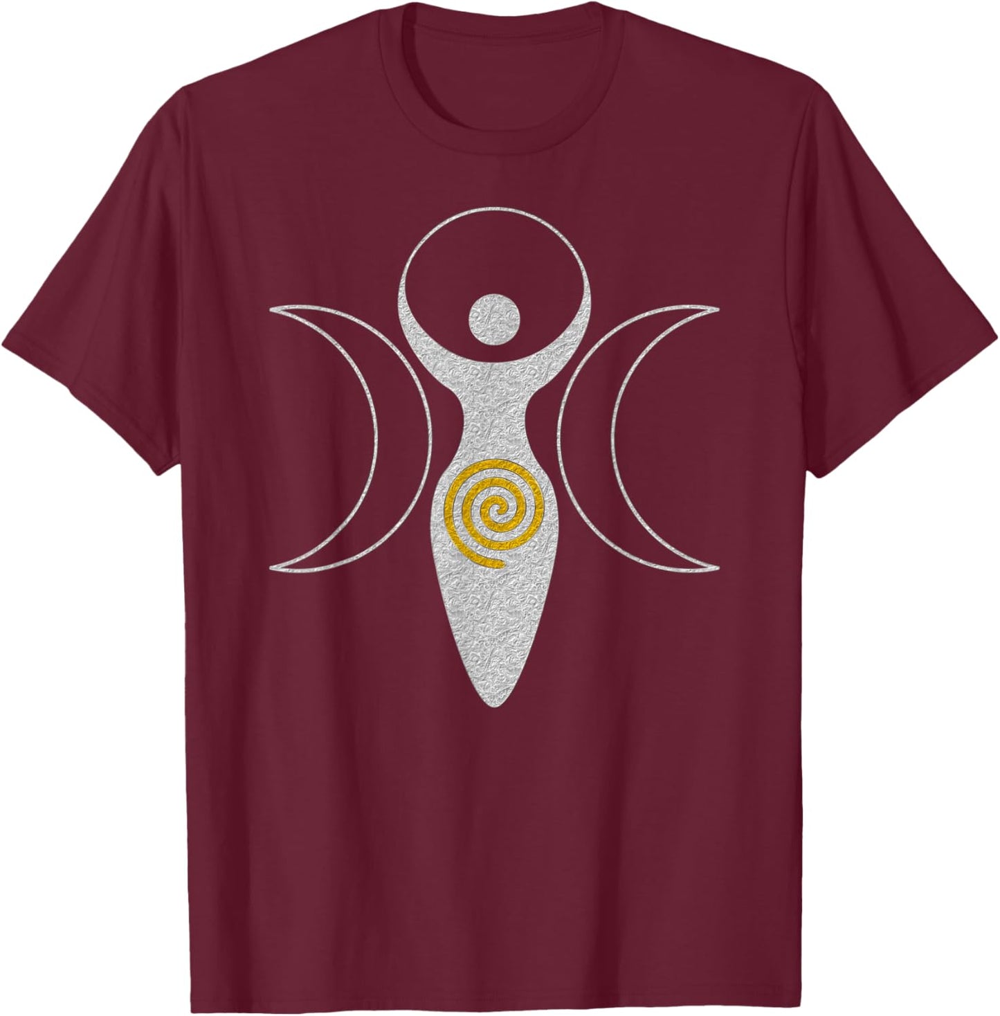 Mother Earth Gaya Trinity Goddess 1 - Fan Fun T-Shirt - T-Shirt | Maroon