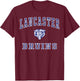 Lancaster High School Bruins C1 T-Shirt - T-Shirt | Maroon