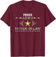 Proud Army Father-In-Law Camouflage Graphics Army T-Shirt - T-Shirt | Maroon