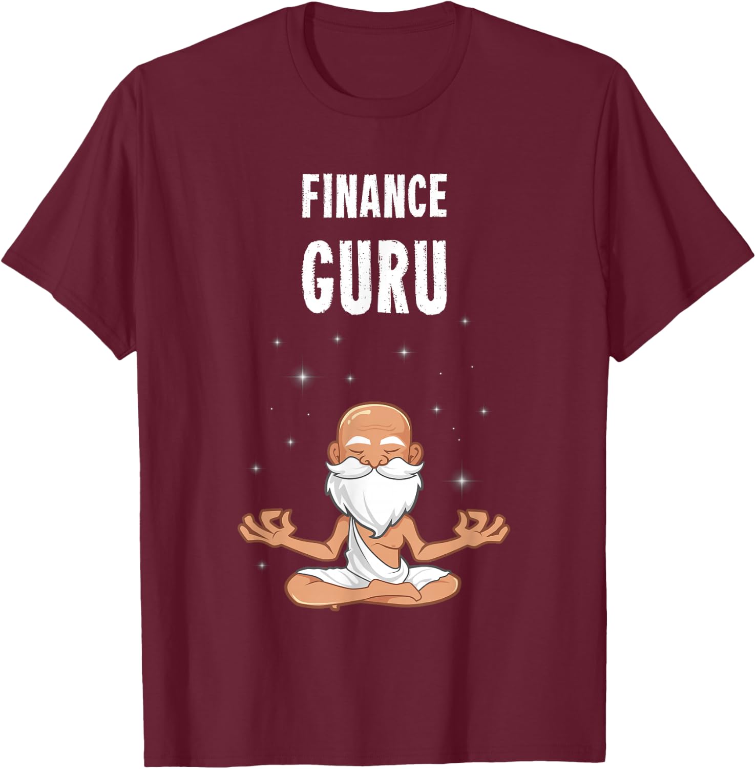 Finance Guru T-Shirt - T-Shirt | Maroon