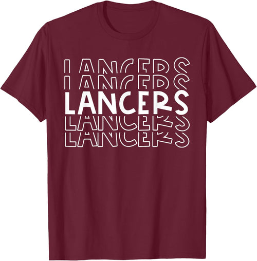 Lancers School Sports Team Mascot Town Go College Athlete