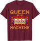Queen of the Slot Machine Funny Gambling T-Shirt - T-Shirt | Maroon