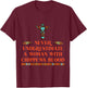 Never Underestimate A Woman With Chippewa Blood T-Shirt - T-Shirt | Maroon