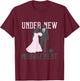 Under New Management Wedding Anniversary Ball Chain Groom T-Shirt - T-Shirt | Maroon