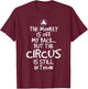 The Monkey Is Off My Back - Sobriety Anniversary Sober AA NA T-Shirt - T-Shirt | Maroon