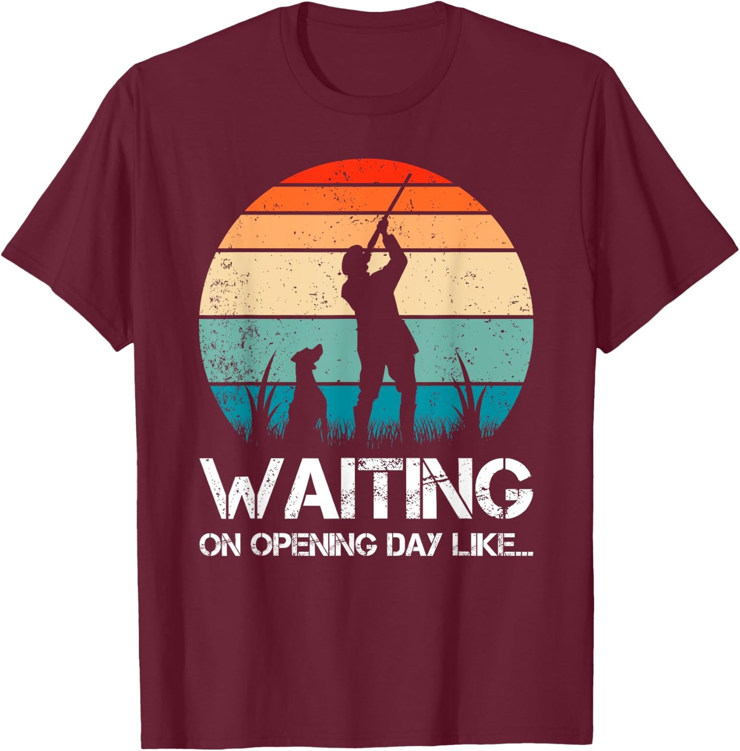 Funny Hunters Design Love To Hunt Doves Dove Hunting Humor T-Shirt - T-Shirt | Maroon