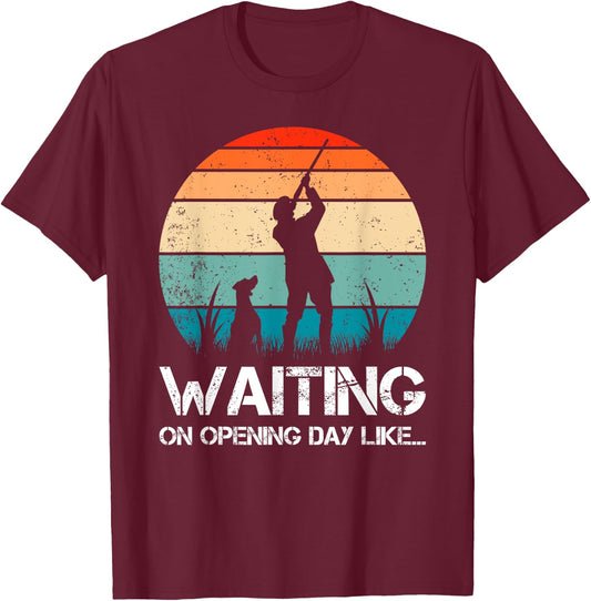 Funny Hunters Design Love To Hunt Doves Dove Hunting Humor T-Shirt - T-Shirt | Maroon