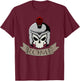 Cool Antique Rome Warrior Helmet Skeleton T Shirt Men Women T-Shirt - T-Shirt | Maroon