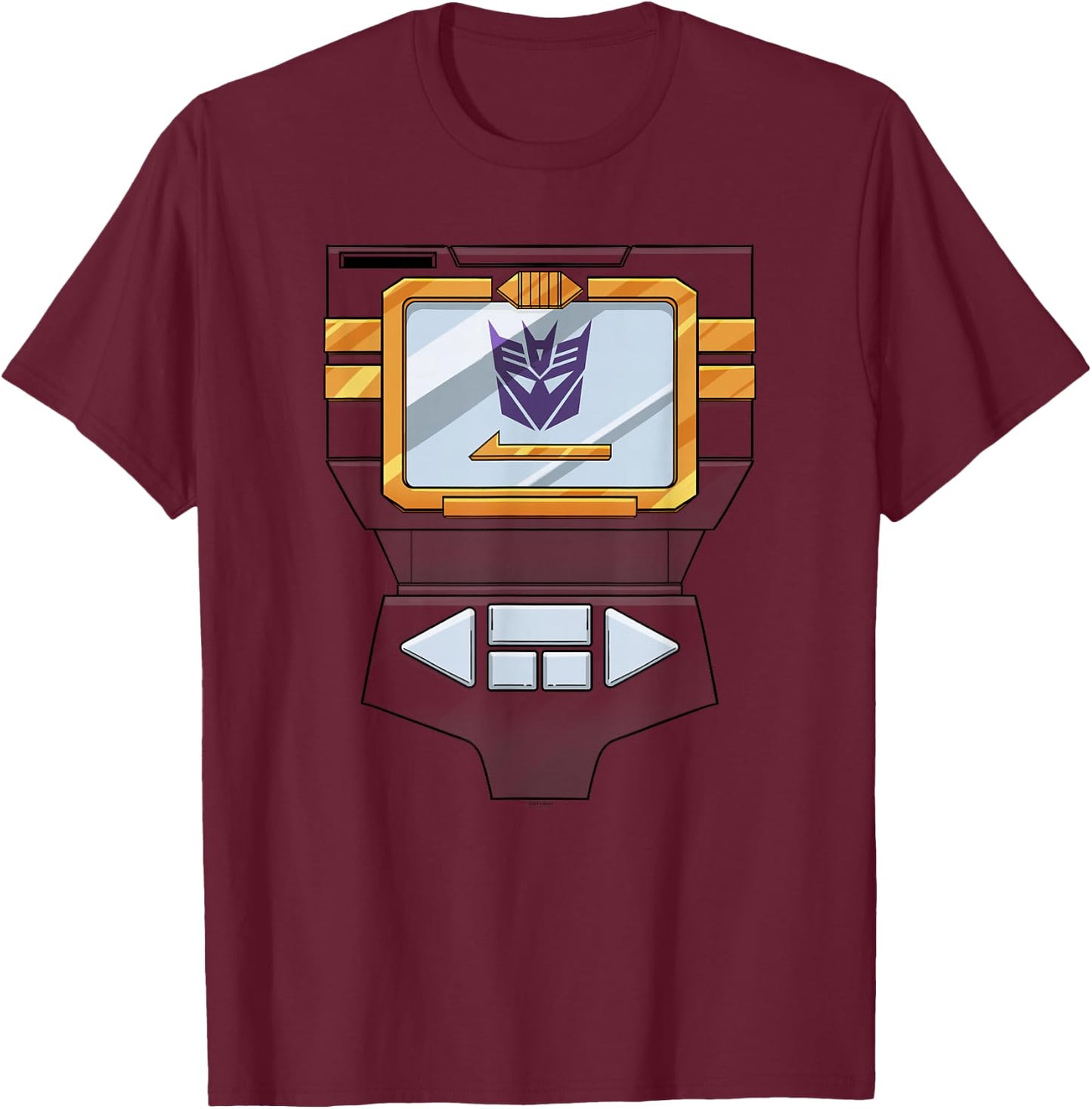 Transformers Halloween Soundwave Costume T-Shirt - T-Shirt | Maroon