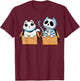 Schrödinger's Cat T-Shirt - T-Shirt | Maroon