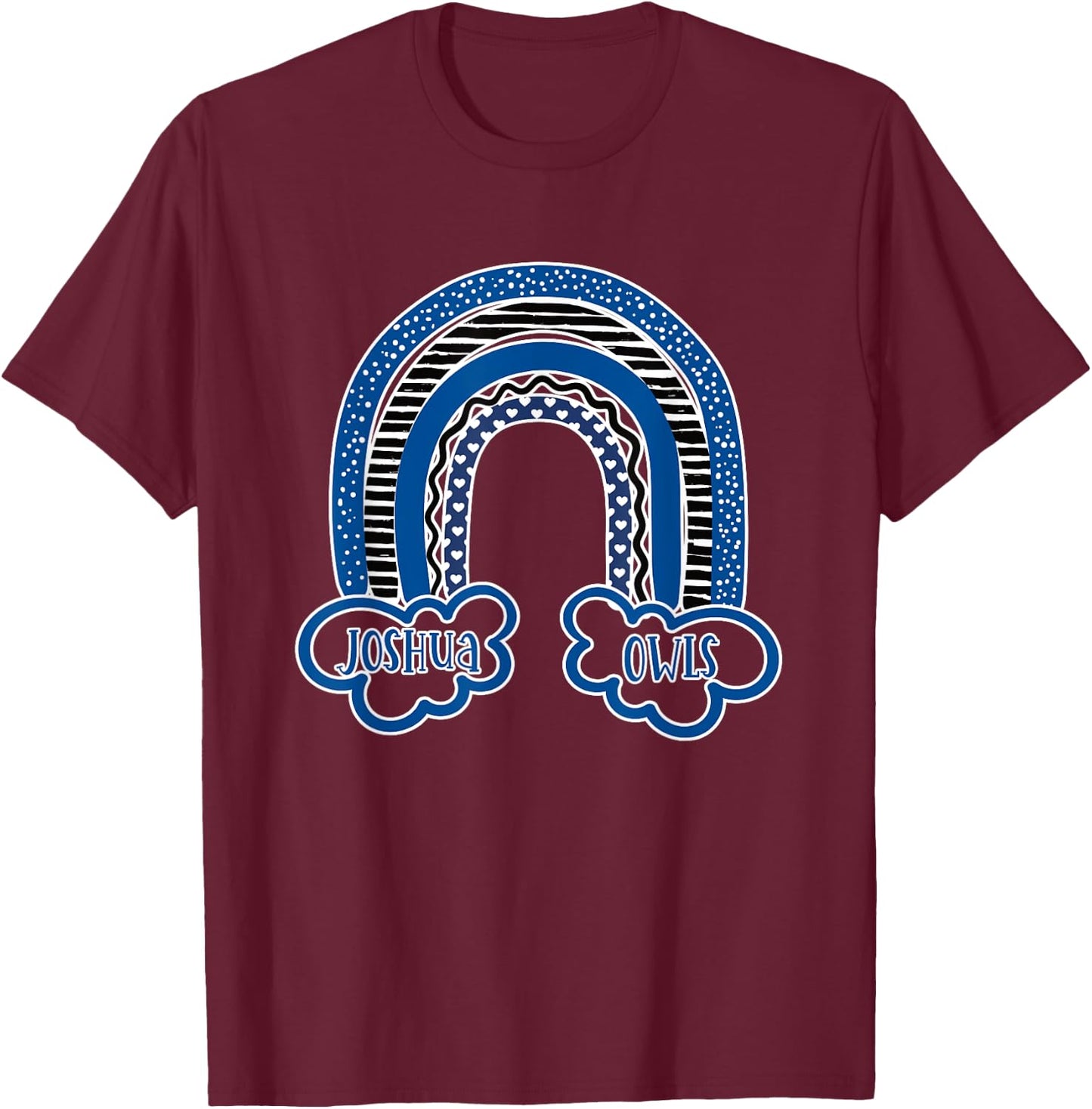 Joshua Owls Texas Hometown Pride T-Shirt - T-Shirt | Maroon