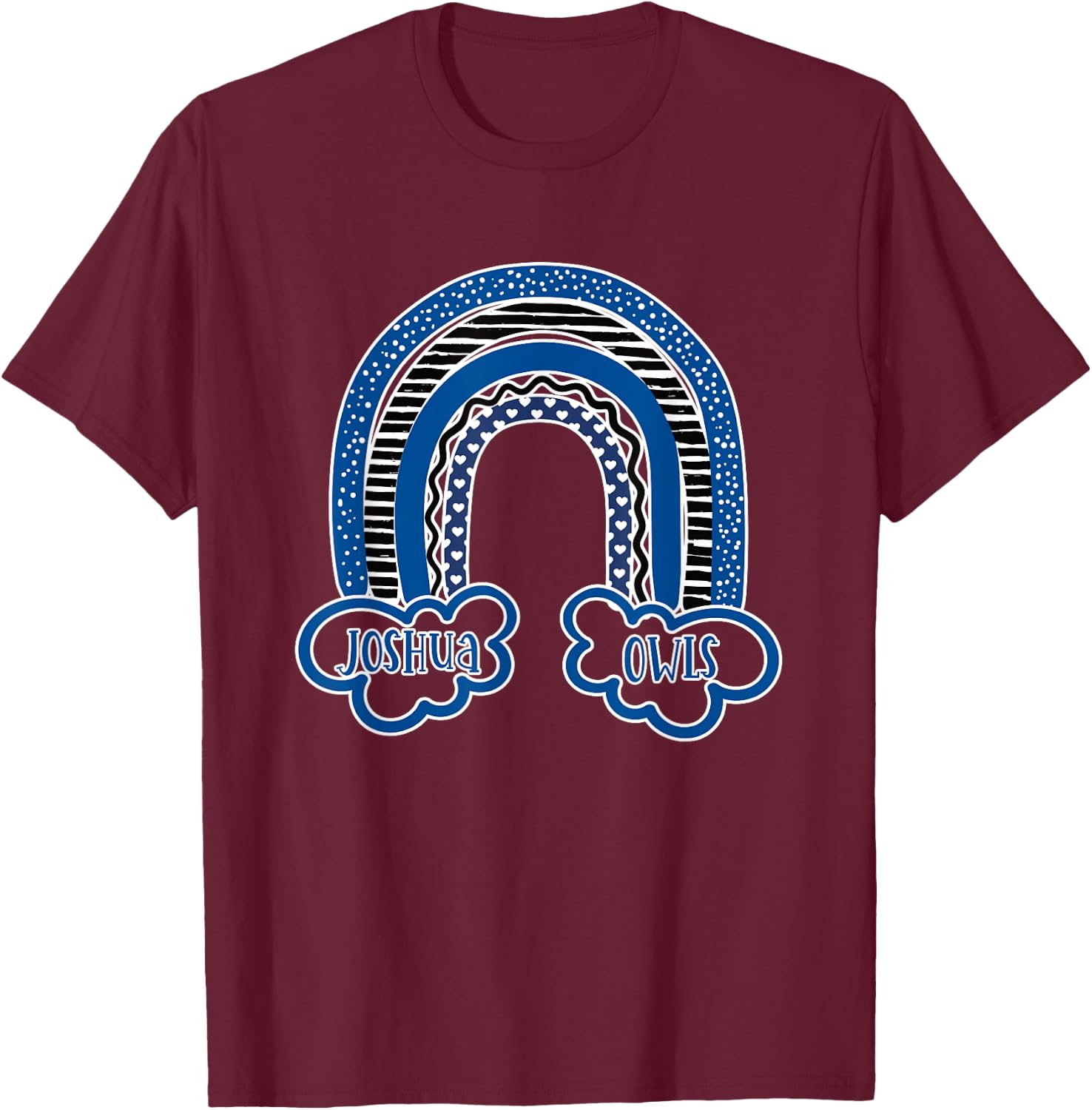 Joshua Owls Texas Hometown Pride T-Shirt - T-Shirt | Maroon