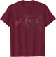 Sheldon Nerdy Wow Signal UFO Alien World Contact Day Gift T-Shirt - T-Shirt | Maroon