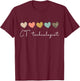 CT Tech Computed Tomography Technologist T-Shirt - T-Shirt | Maroon