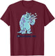 Disney PIXAR Monsters Inc. Sulley and Boo Smiles T-Shirt - T-Shirt | Maroon
