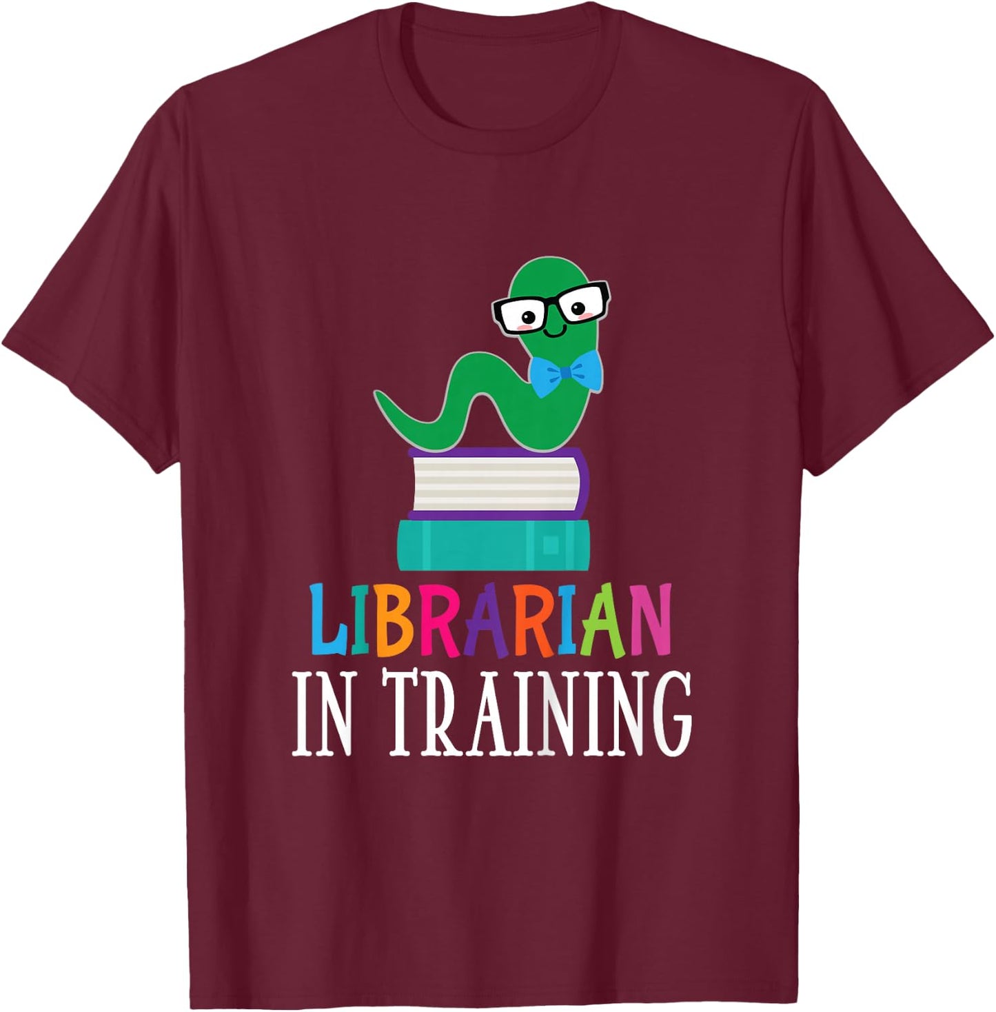 Future Librarian in Training T-Shirt - T-Shirt | Maroon
