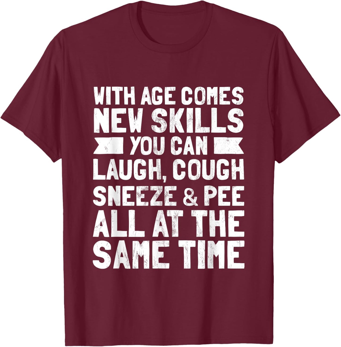 Funny 60th Birthday Gag Gift Funny 60 Year Old Joke T-Shirt - T-Shirt | Maroon