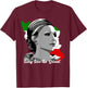 Queen Farah Pahlavi T-Shirt - T-Shirt | Maroon
