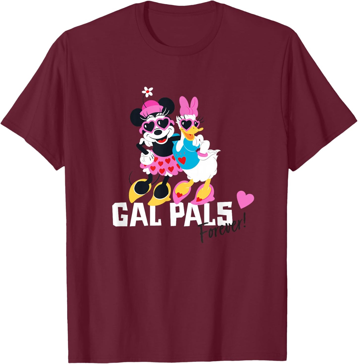 Disney Minnie and Daisy BFF Gal Pal’s Forever T-Shirt - T-Shirt | Maroon