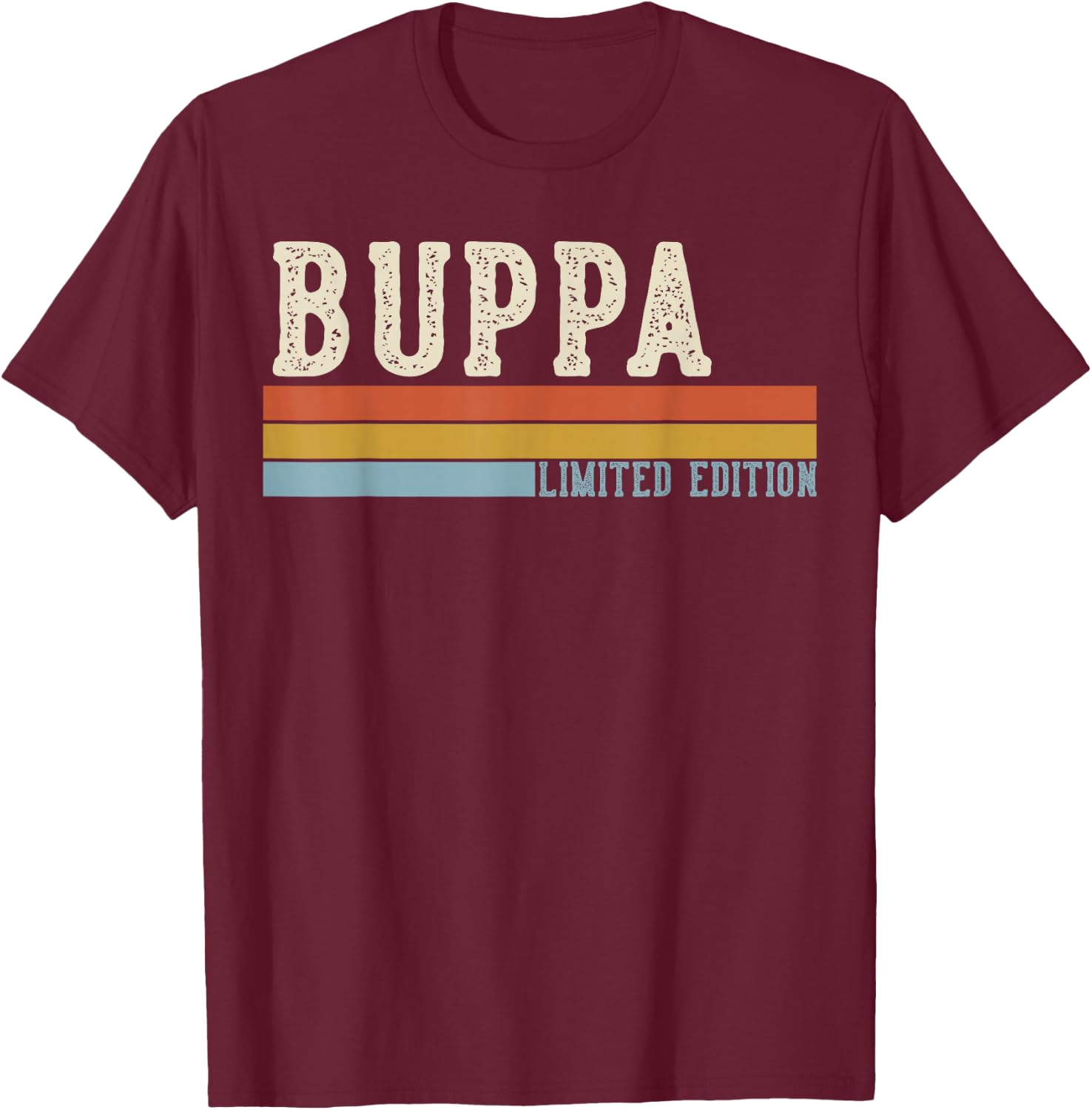 BUPPA Vintage Grandpa Retro Fathers Day T-Shirt - T-Shirt | Maroon