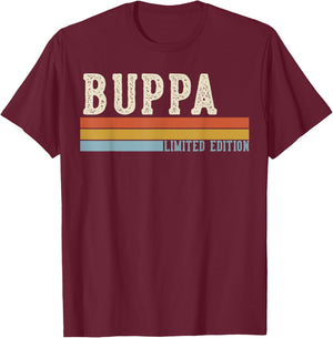 BUPPA Vintage Grandpa Retro Fathers Day T-Shirt - T-Shirt | Maroon