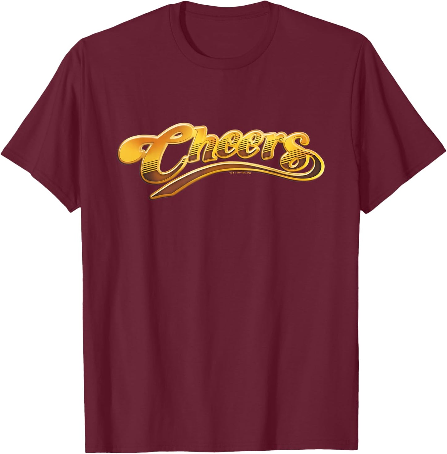 Cheers Logo T-Shirt - T-Shirt | Maroon